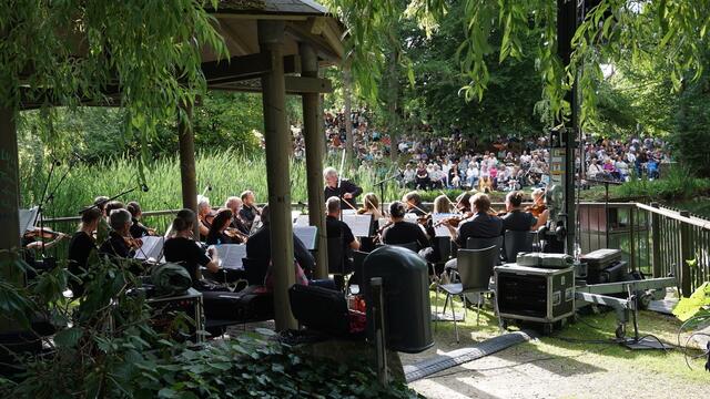 "Serenade am Teich" Juli 2022 | Foto: Michael Gebler
