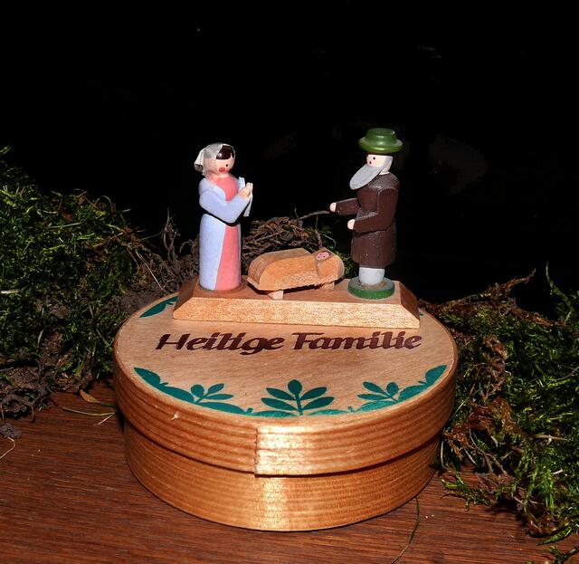 Krippenausstelung in der Auferstehungskirche (aufgenommen am 8. Dezember 2007).