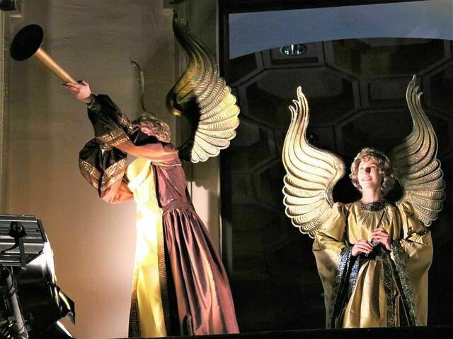 Engele am Augsburger Rathaus