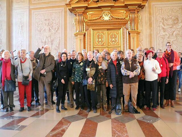 Gruppenfoto, ganz rechts Eva Weber