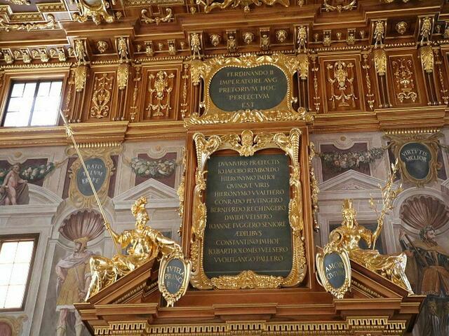 Im Goldenen Saal in Augsburg