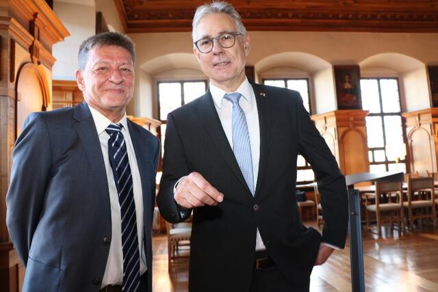 Reiner Link (links) und Dieter Saborowski