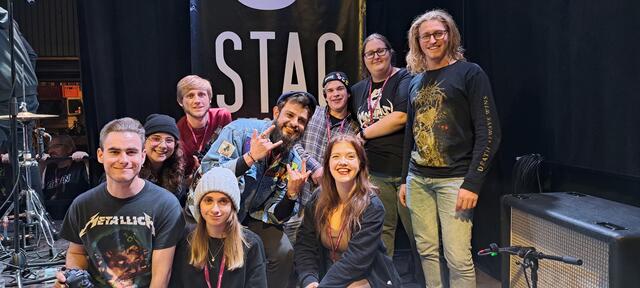 Teil der STAC Crew