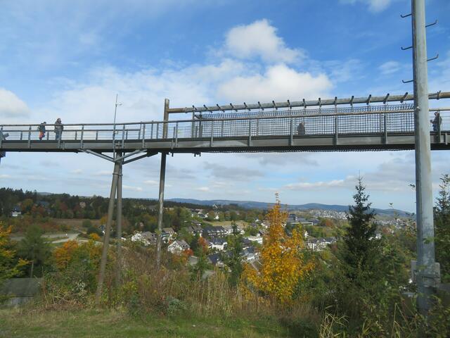 Panorama Erlebnisbrücke,hier hatte man einen schönen Weitblick