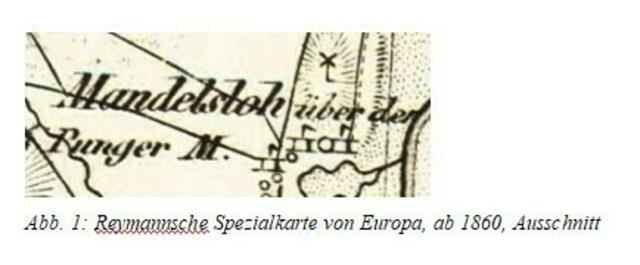 Ausschnitt aus Reymanns Spezialkarte