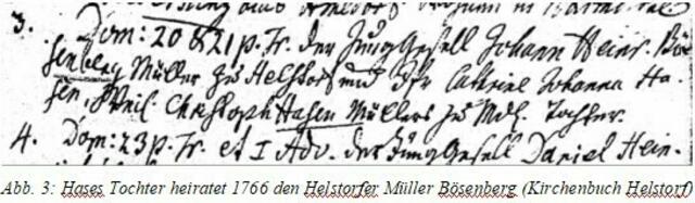 Eintrag 1766 im Kirchenbuch Helstorf
