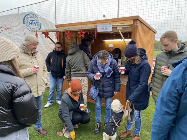 Weißen Punsch bot die Martinskirche an.