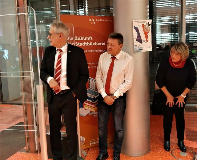 links Dieter Saborowski neben Reiner Link