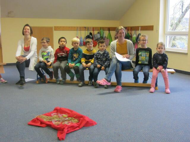 Nikolaus im Kindergarten Ostendorf Meitingen