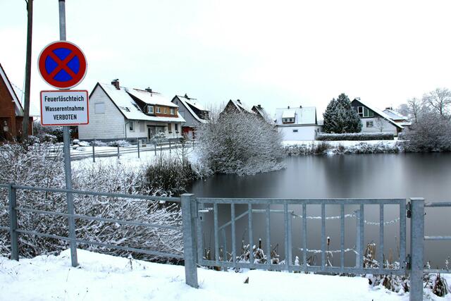 Warum der Ellteich, der bei größeren Brandeinsätzen zur Wasserentnahmestelle benötigt wird, nur einen geringen Wasserzufluss hat, soll bei einem Ortstermin geklärtwerden.