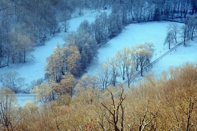 Blick von der Selkesicht ins Selketal