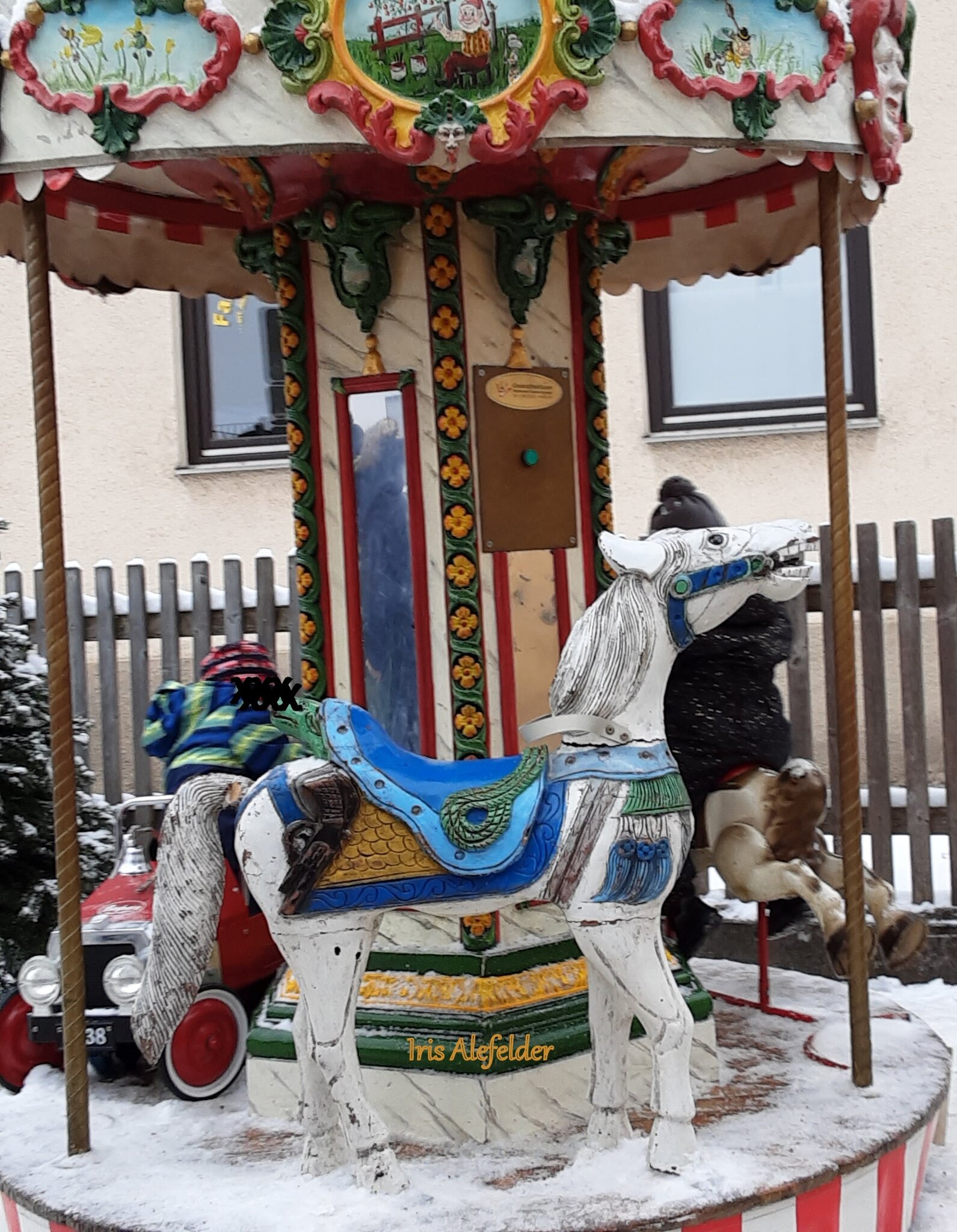Karussell Weihnachtsmarkt in Neusäß ( Teil 3 ) Neusäß