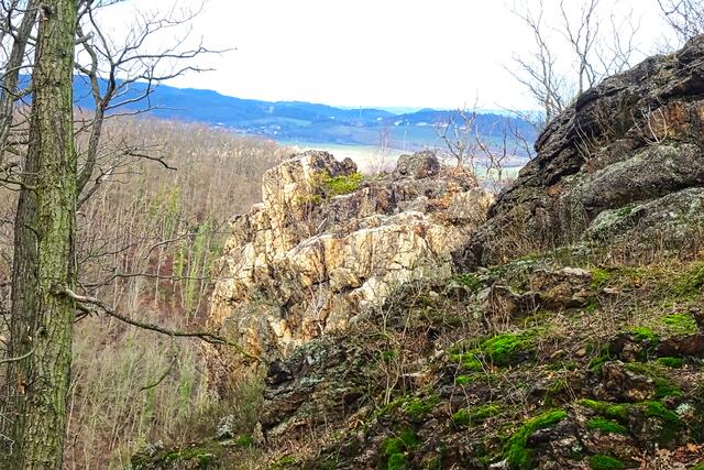 der Felsen an der Windecke