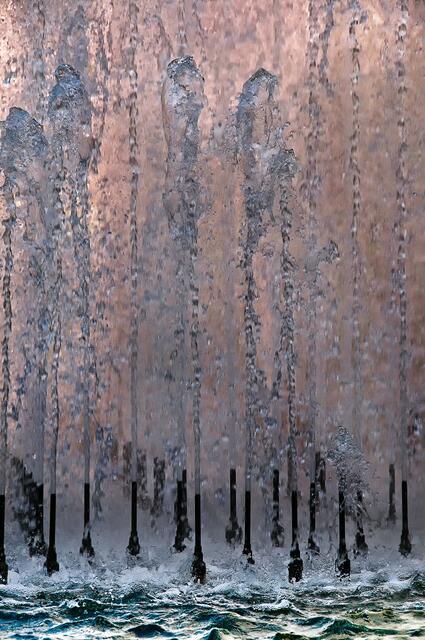 Fontänen von Nah könnenauch spritzige Bilder liefern.