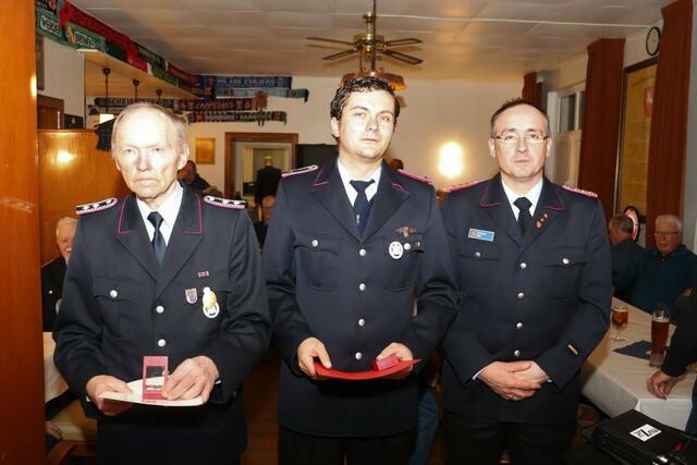 Foto: Dietrich Ihsen, Helge Stromeier, stv. BAL III Benjamin Moss