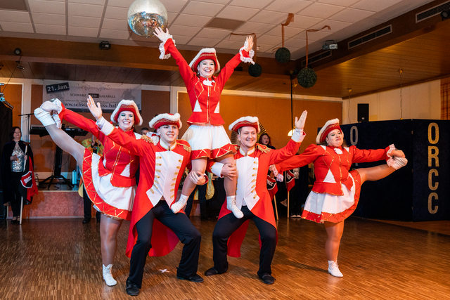 ORCC-Friedberg Schwarz-Weiß-Ball 2023 - Klasse Leistungen der ORCC-Garde | Foto: FSeventfoto