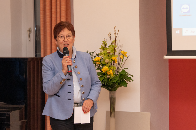 Dankesfeier zum Karitativen Christkindlmarkt 2022 - Martha Reissner, Friedberger Ndanda-Beauftragte | Foto: FSeventfoto