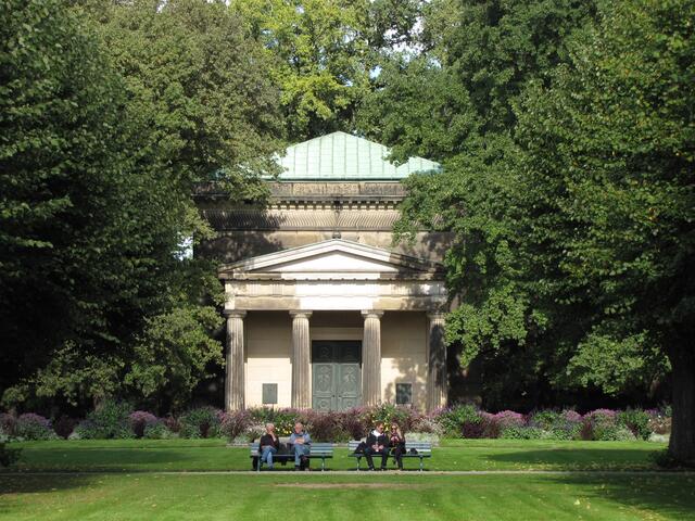 Für die Öffentlichkeit ist das Mausoleum normalerweise nicht zugänglich. Es waren zwei besondere Tage, als es dann doch für eine begrenzte Zahl von Besuchern geöffnet wurde.