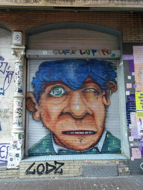 Streetart in Hannover - Graffiti auf der Limmerstraße in Linden-Nord (Foto: Katja Woidtke)