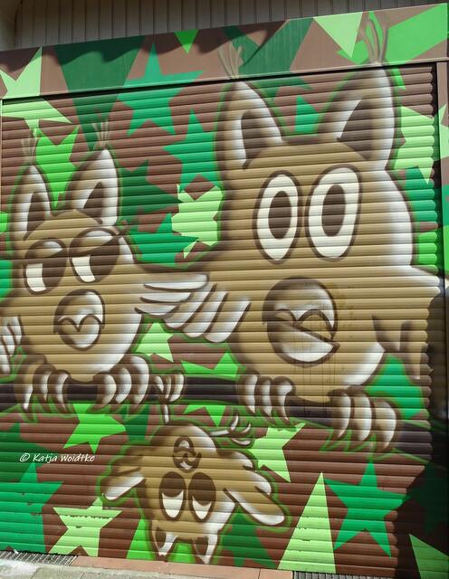 Streetart in Hannover - Graffiti in der Velberstraße in Linden-Nord (Foto: Katja Woidtke)