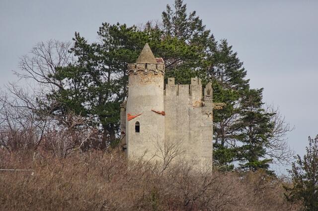 Aussichtsturm mit Mausoleum der Roseburg