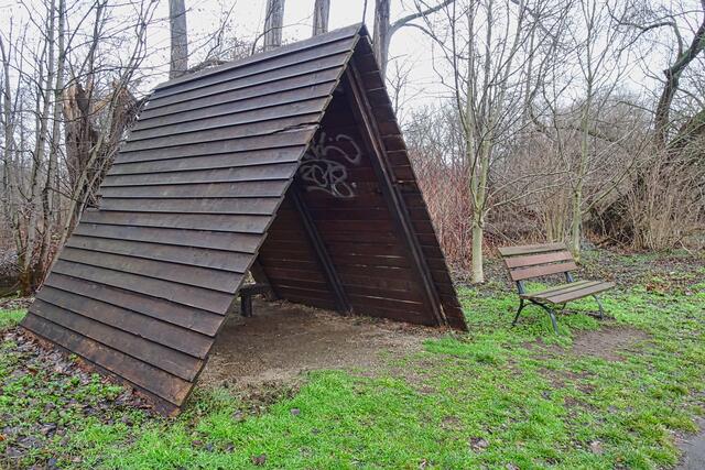 Schutzhütte am Wipperradweg 