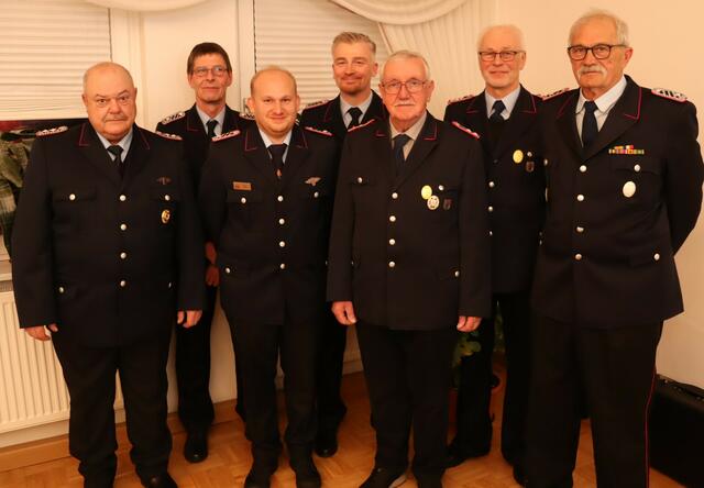 v.l.n.r. Uwe diDio, Andreas Brennecke, Timo Rüstig, Maik Schlimme, Werner Duve, Erich Blume, Sigmund Jänsch | Foto: Henning Brüggemann
