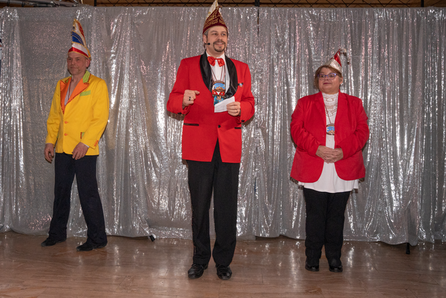 ORCC-Prunksitzung 2023 - Vereinspräsident Markus Nowak begrüßt die Besucher | Foto: FSeventfoto
