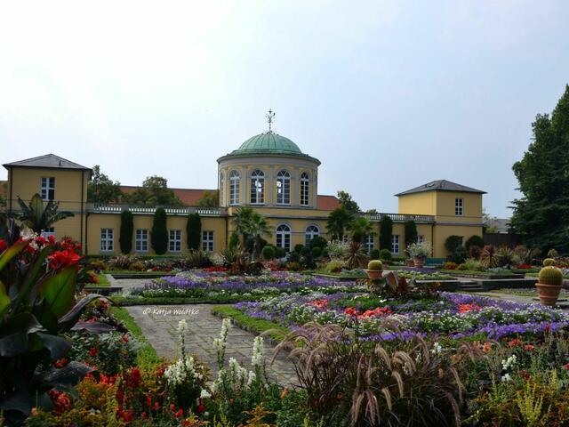 Bibliothekspavillon im Berggarten Herrenhausen (Foto: Katja Woidtke)
