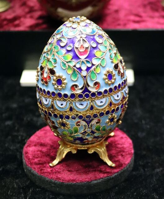 Cloisonne´Technik aus St. Petersburg