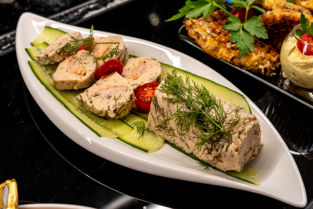 Sabinas Kochstudio – Osterbrunch 2023 – Rezept 4
Forellen- Lachs- Pastete | Foto: FSeventfoto
