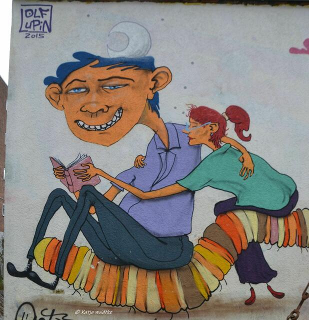 Streetart in Hannover - durchs kunterbunte Linden

Entdeckt am Kulturzentrum FAUST

(Foto: Katja Woidtke)
