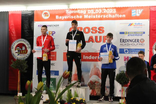Siegerehrung für Anton Eser 