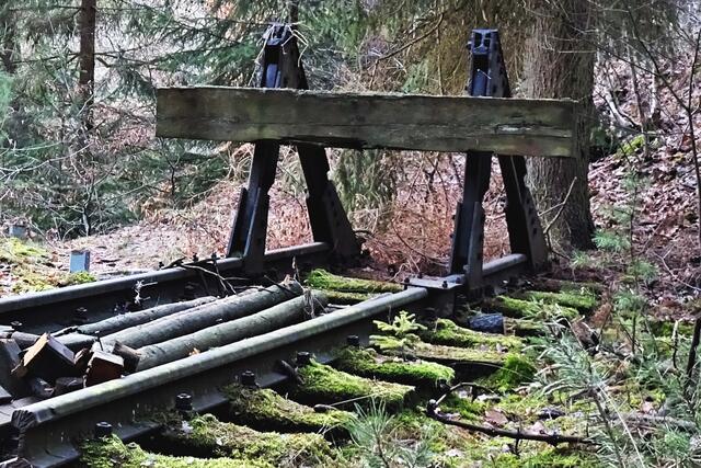 Rammbock der Hochbahn in Silberhütte