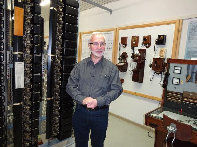 Leiter des Museums Herr Bernd Stollberg
