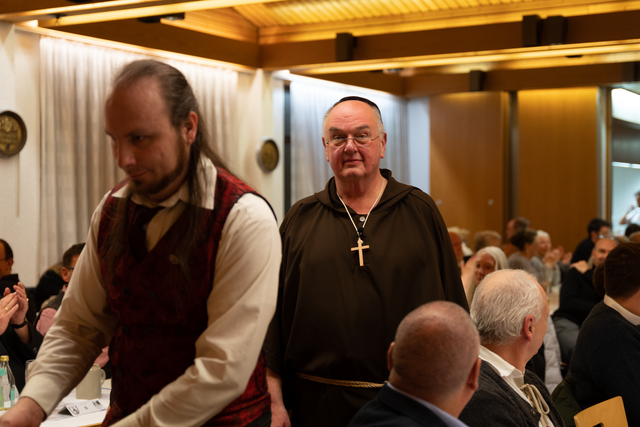 Kissinger Starkbierfest 2023 - Günther Herrmann als Fastenprediger Bruder Barnabas | Foto: FSeventfoto