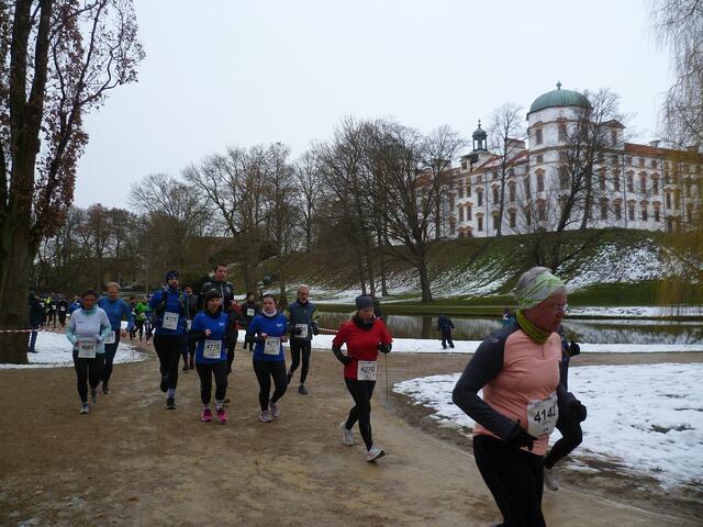 Der gesamte Parcours ist schneefrei.

