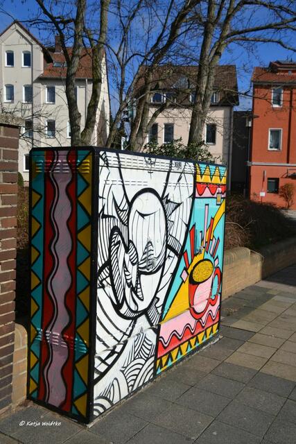 Auf Streetart-Tour in Hildesheims Nordstadt (Foto: Katja Woidtke)