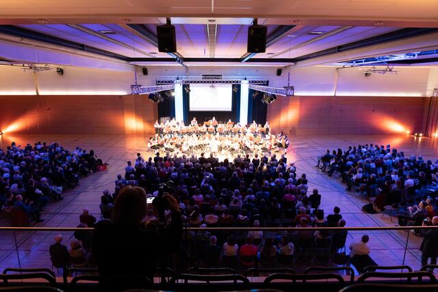 A &amp; B-Orchester der Jugendkapelle Friedberg | Foto: Foto Dominik Bader