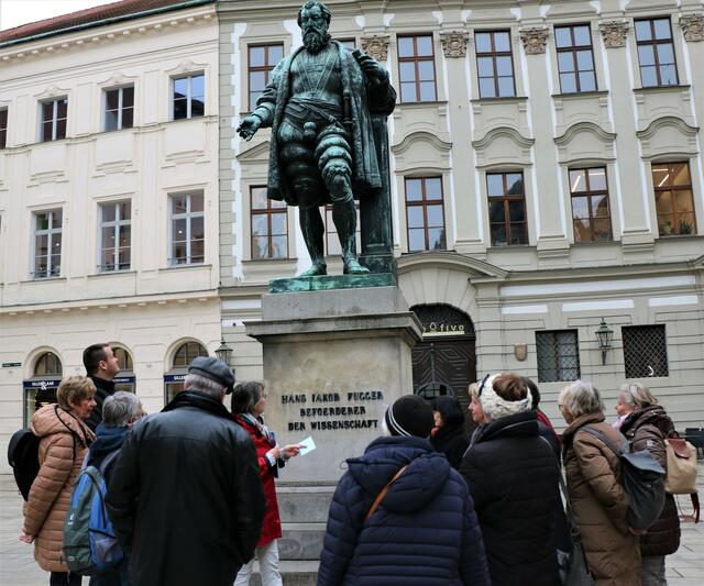 Fuggerdenkmal in Augsburg | Foto: Marianne Stenglein
