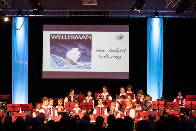 B-Orchester der Jugendkapelle Friedberg | Foto: Foto Dominik Bader