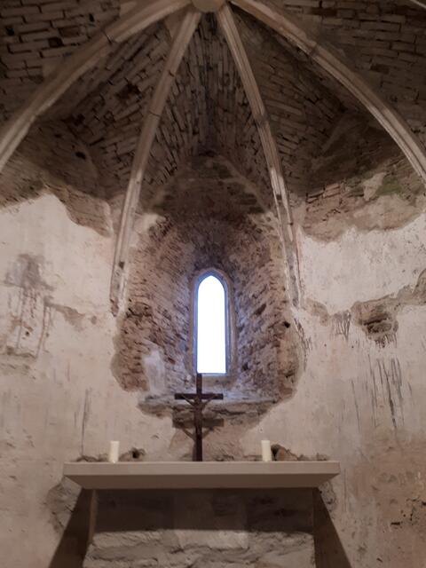 Kapelle der Burgruine Aggstein