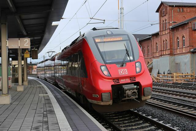Letzte Fahrt der RB15064 nach Stadtallendorf (31.3.)