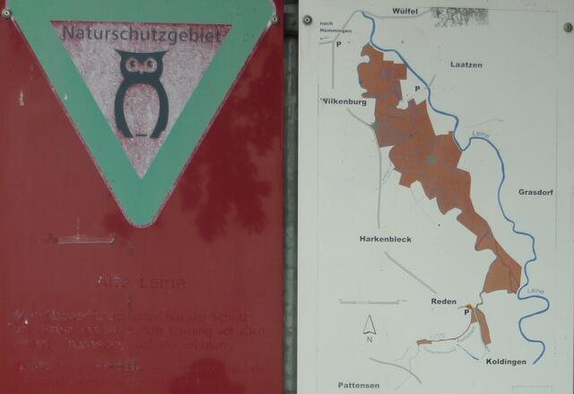 Naturschutzgebiet, auf den Wanderwegen bleiben