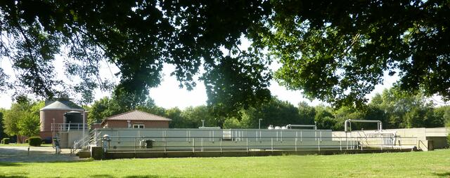 Dann kommt das Klärwerk 