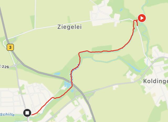 Mein Wanderweg ca. 3.21 Km