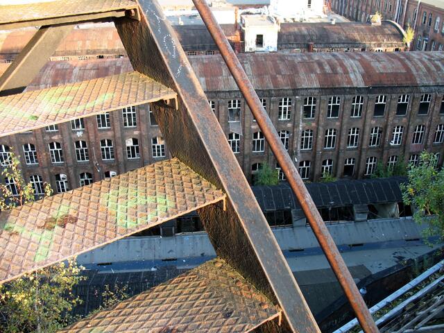 Dazu wird die letzte Treppe erklommen. Höher geht´s nur auf den Wasserturm, auf dem wir auch so manches Mal waren.