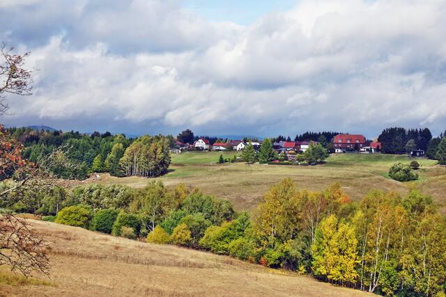 Blick von den Bergwiesen auf Benneckenstein (Archivbild)