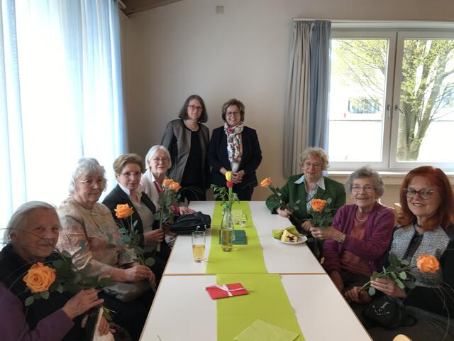 Ein Dank an die Damen der Kneipp-Gymnastik-Gruppe, die von Anfang an in der Kirche aktiv ist