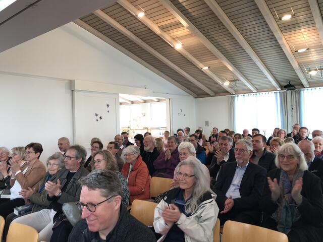 Großer Applaus für das gelungene Jubiläum
